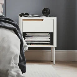 Nachtkastje modern met eiken - Tenzo Switch