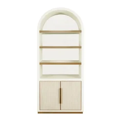 Open boogkast beige goud - Richmond Interiors Tivoli