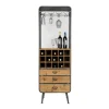 Open houten wijnkast - Dutchbone Vino