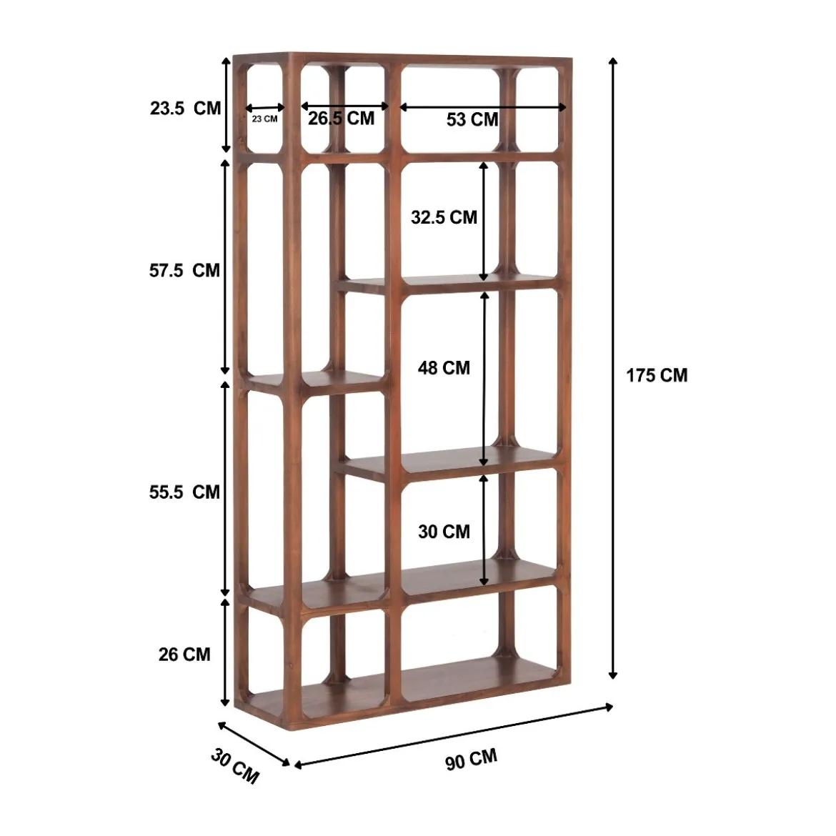 Openkast bruin - Bodio Sumi
