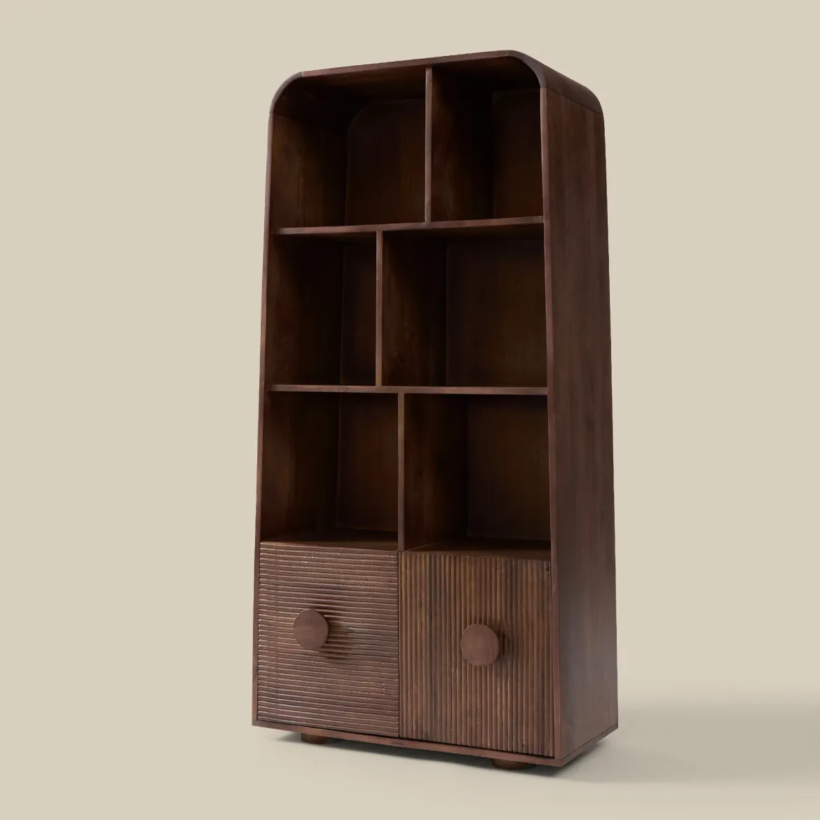 Open kast hoog met ronde hoeken - Bodio Matala