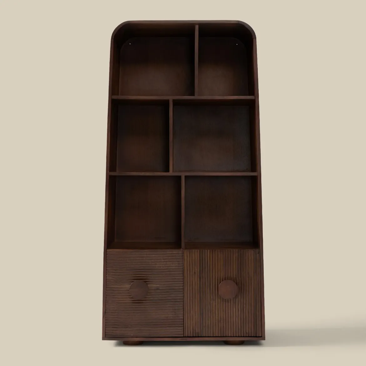 Open kast hoog met ronde hoeken - Bodio Matala