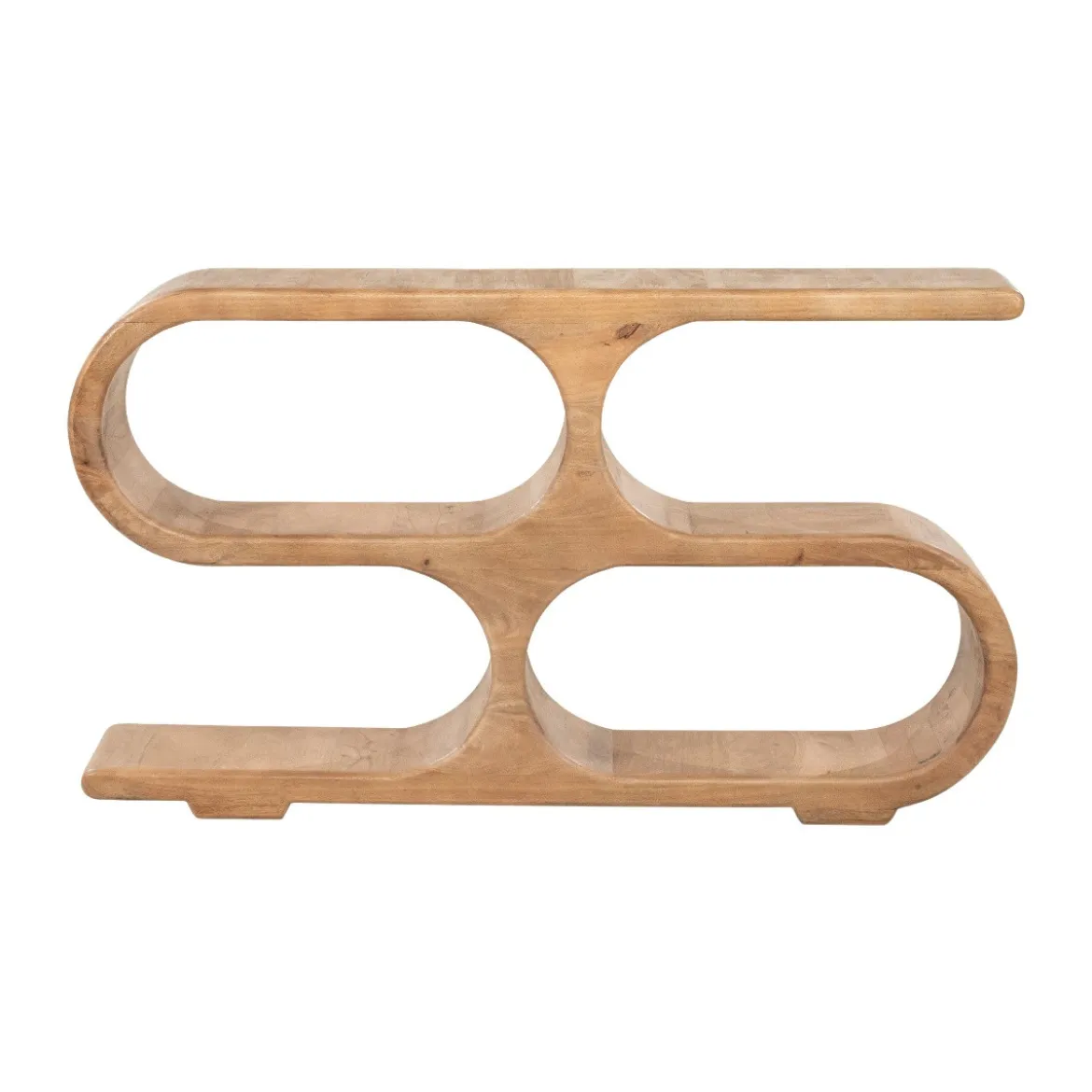 Open kast van mango hout laag - By-Boo Esu