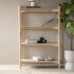 Open vakken kast eiken hout - Eleonora Selbu