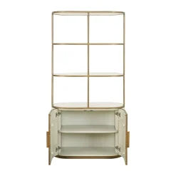 Open wandkast beige goud - Richmond Interiors Tivoli