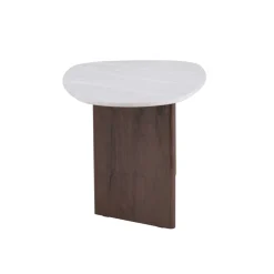 Organische eettafel klein bruin - Lavis Gronvik