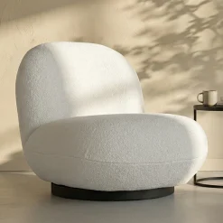 Organische fauteuil kiezel - Bodio Maan