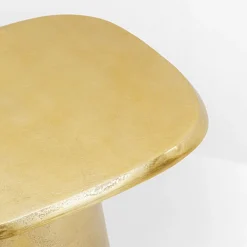 Organische salontafel aluminium goud - Kare Design Bossy Organic