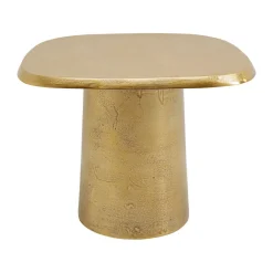 Organische salontafel aluminium goud - Kare Design Bossy Organic