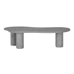 Organische salontafel beton mortex - DTP Home Scala Curva
