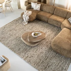Organische salontafel met plateau - By-Boo Kabo