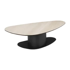 Organische salontafel travertine - Richmond Interiors Ritz