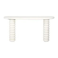 Organische sidetable wit - Richmond Interiors Bloomstone