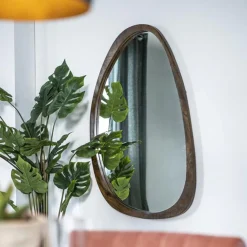 Organische spiegel hout - By-Boo Plecto