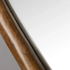 Organische spiegel hout - Dutchbone Ashley Walnut