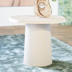 Organisch tafeltje beige - By-Boo Sten
