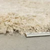Organisch vloerkleed hoogpolig beige - Zuiver Tasty