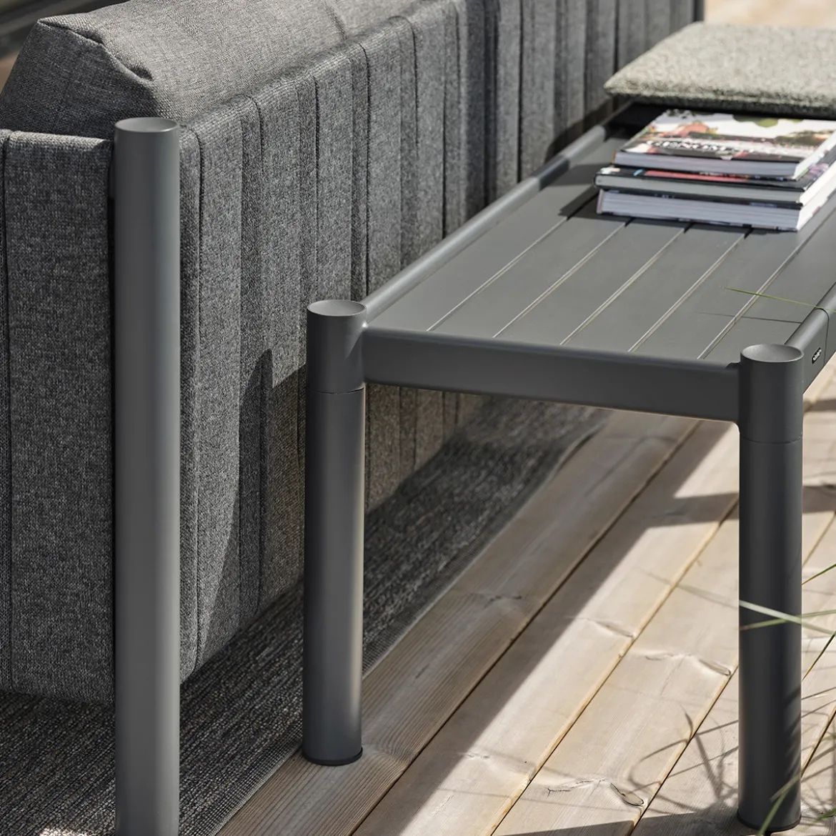 Outdoor salontafel aluminium - Brafab Brad