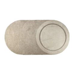 Ovaal vloerkleed beige - Zuiver Spark