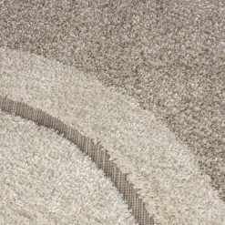 Ovaal vloerkleed beige - Zuiver Spark