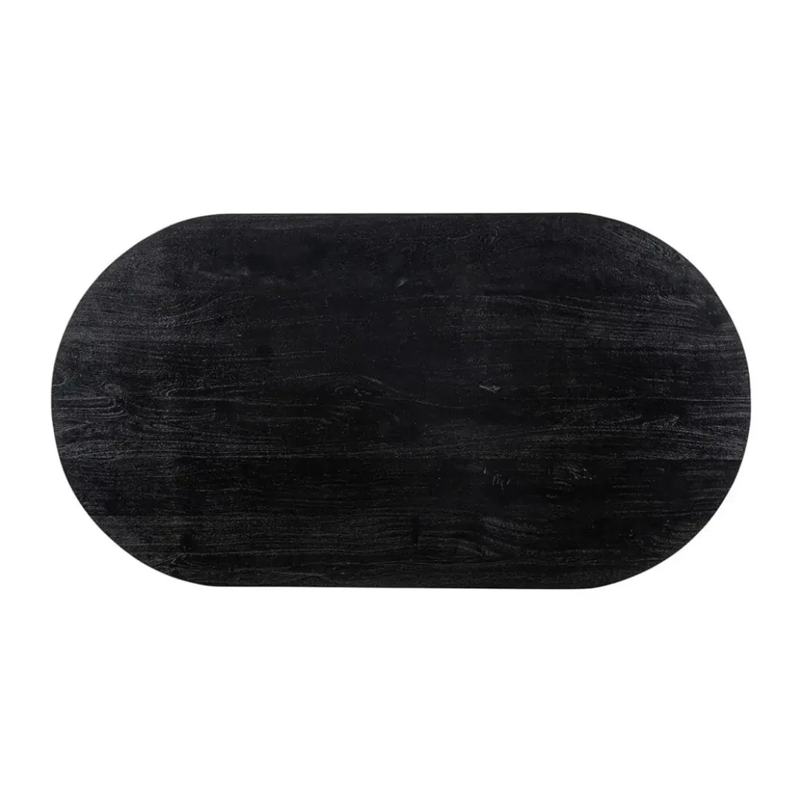 Ovale bartafel zwart en antiek messing - Richmond Interiors Revelin