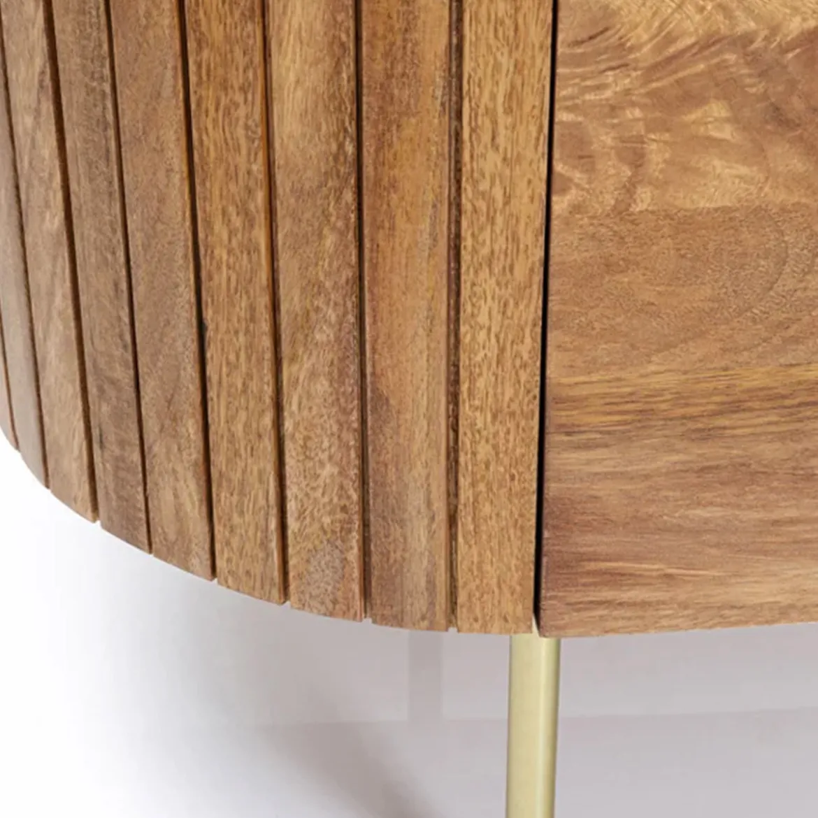 Ovale buffetkast mangohout - Kare Design Grace