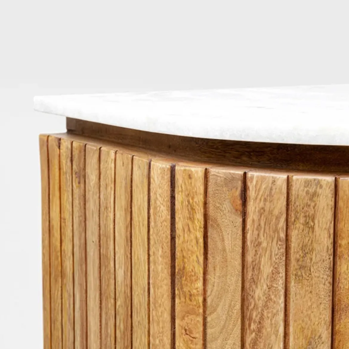 Ovale buffetkast mangohout - Kare Design Grace