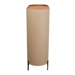 Ovale design kast beige leer - Kare Design Tango