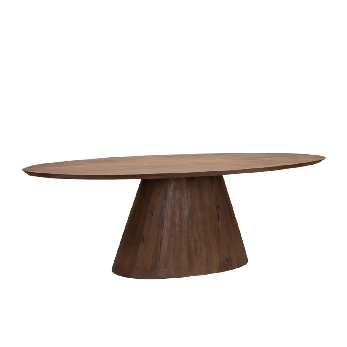 Ovale eettafel mangohout - Tower Living Premana