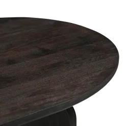 Ovale eettafel met gebogen poot - Bodio Mingle