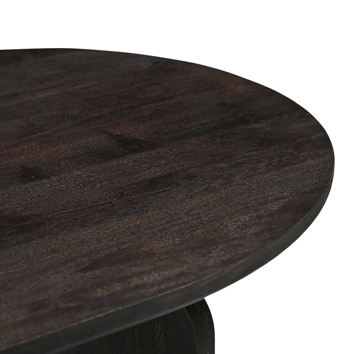Ovale eettafel met gebogen poot - Bodio Mingle
