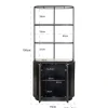 Ovale kast met open vakken - Richmond Interiors Hampton