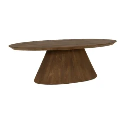 Ovale salontafel mangohout - Tower Living Premana
