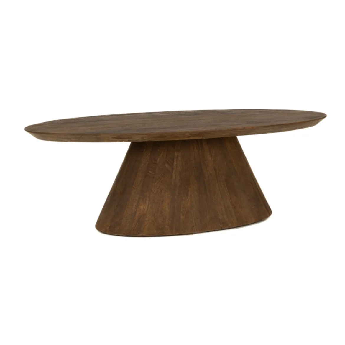 Ovale salontafel mangohout - Tower Living Premana
