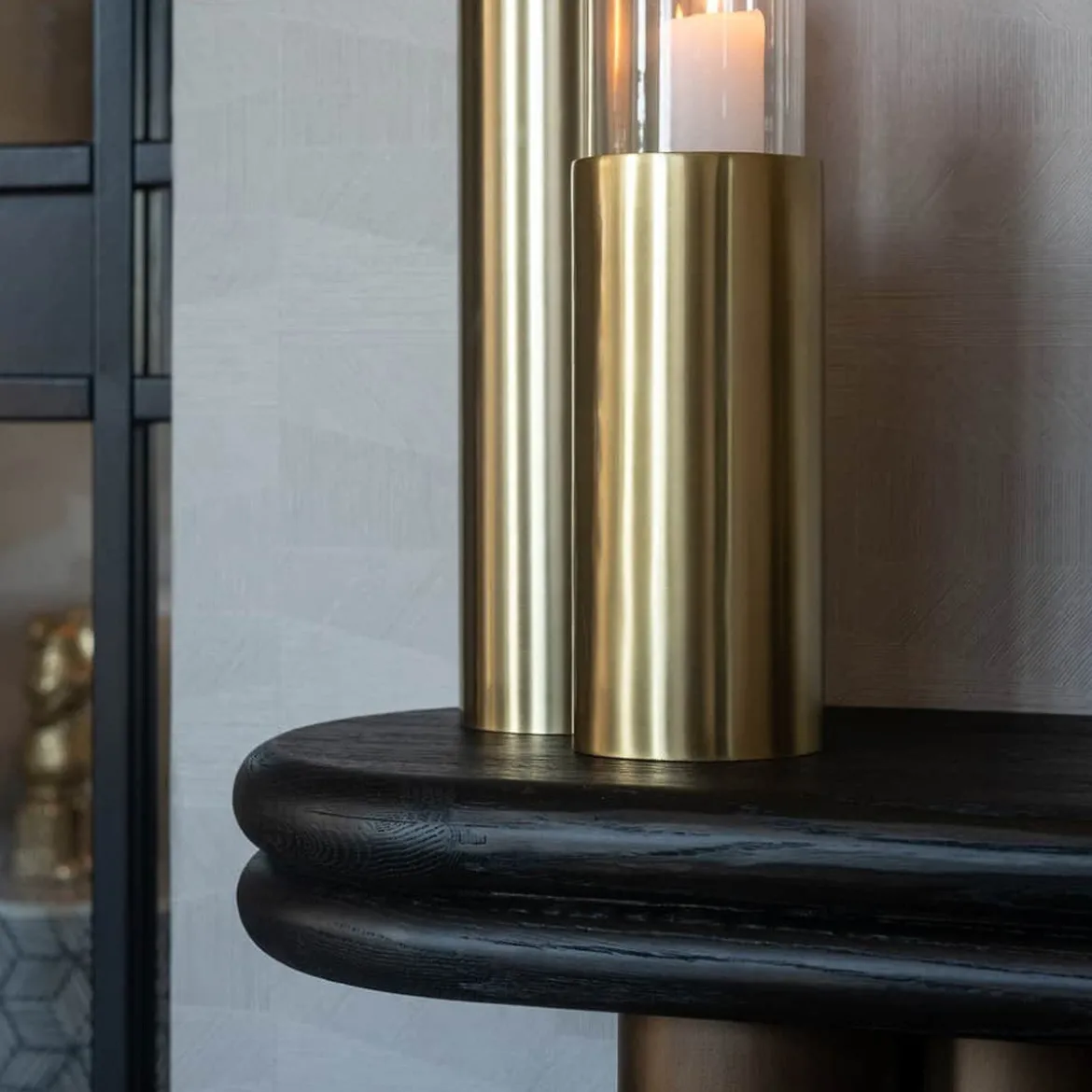 Ovale sidetable messing - Richmond Interiors Macaron
