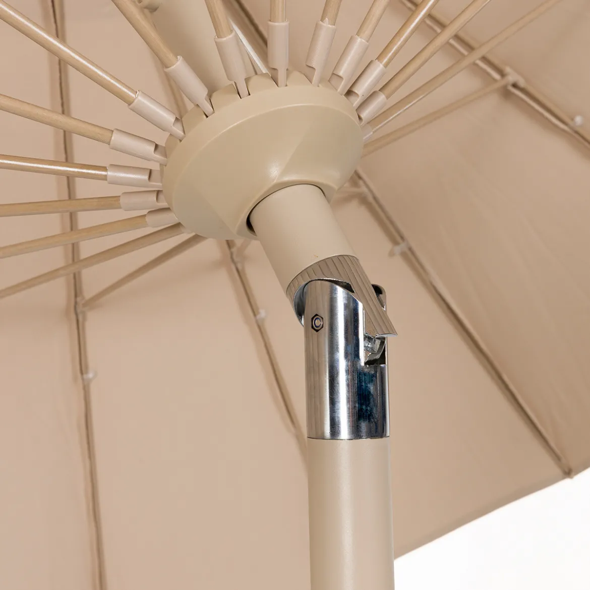 Parasol 250 cm inclusief voet - Zuiver Sunshine