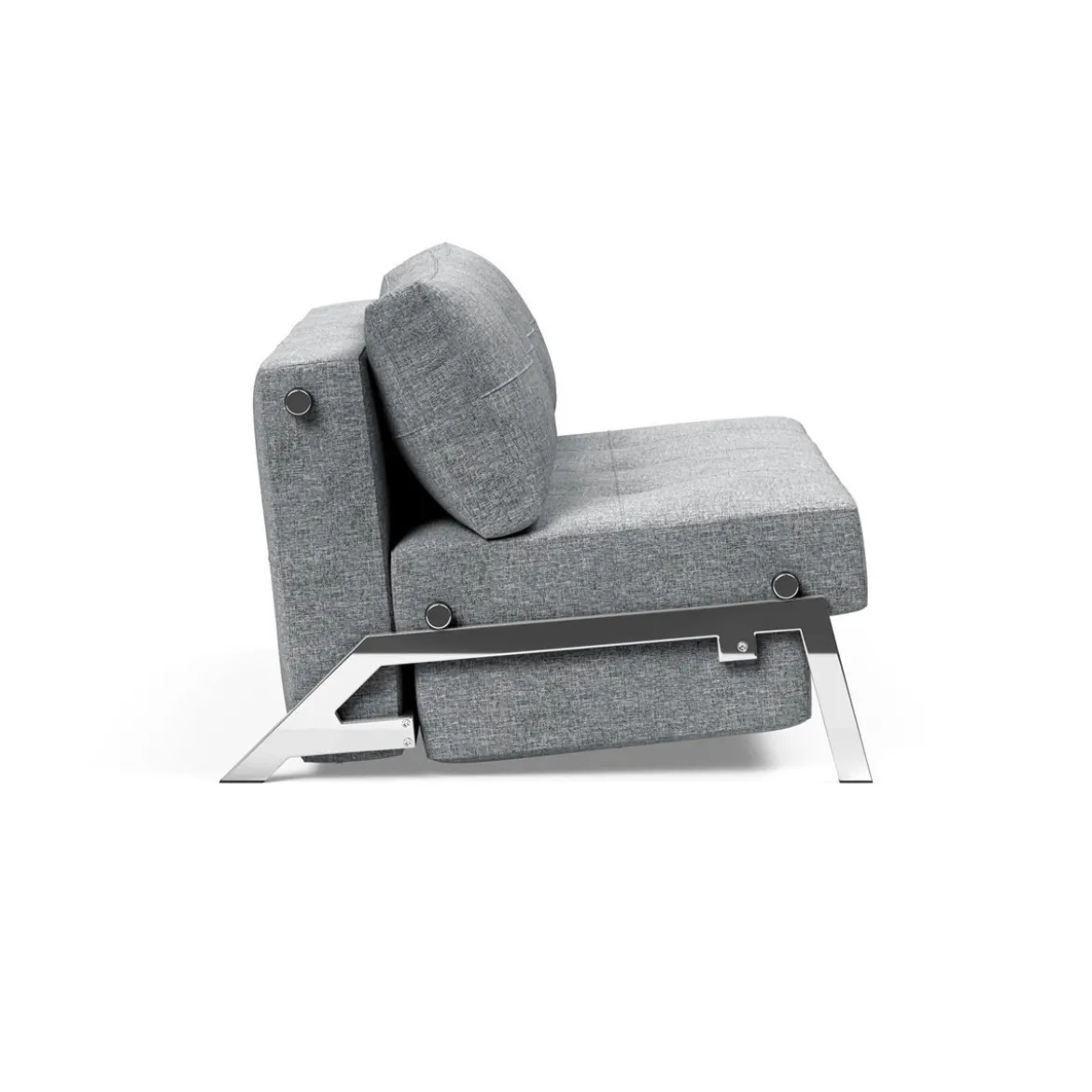 2-persoons slaapbank 140 - Innovation Living Cubed 140 Chrome