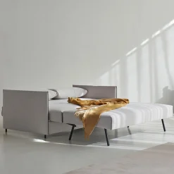 2-persoons slaapbank smalle armleuning - Innovation Living Luoma