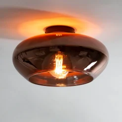 Plafondlamp gekleurd glas - Santa Elevate