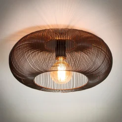 Plafondlamp staaldraad - Santa Disk Wire