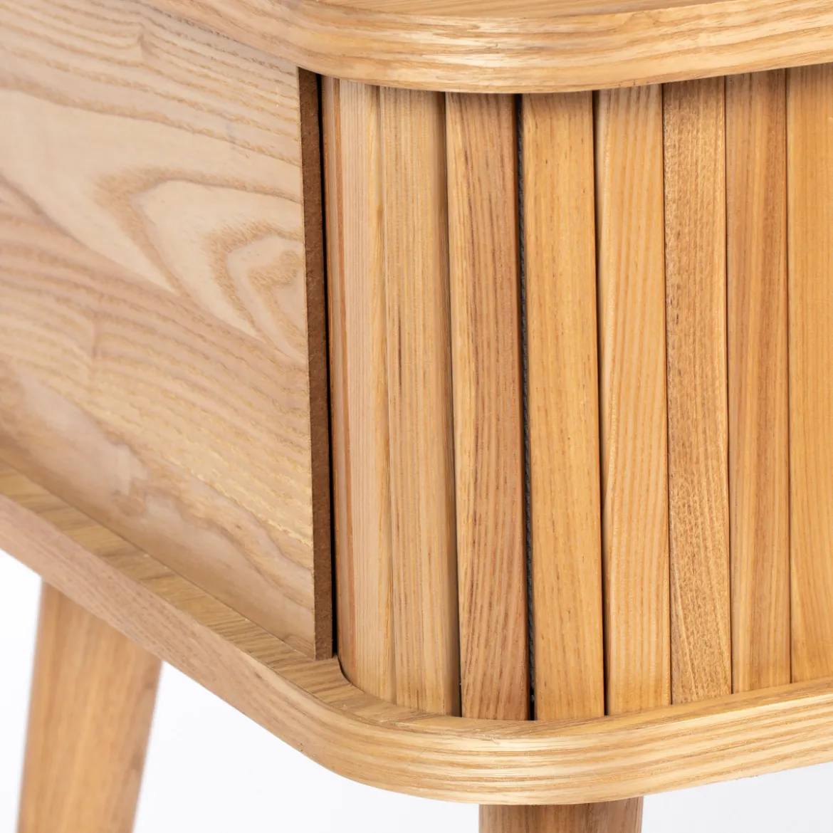 Retro bijzettafel essen - Zuiver Barbier