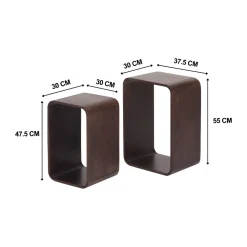Retro bijzettafel set - Bodio Keni