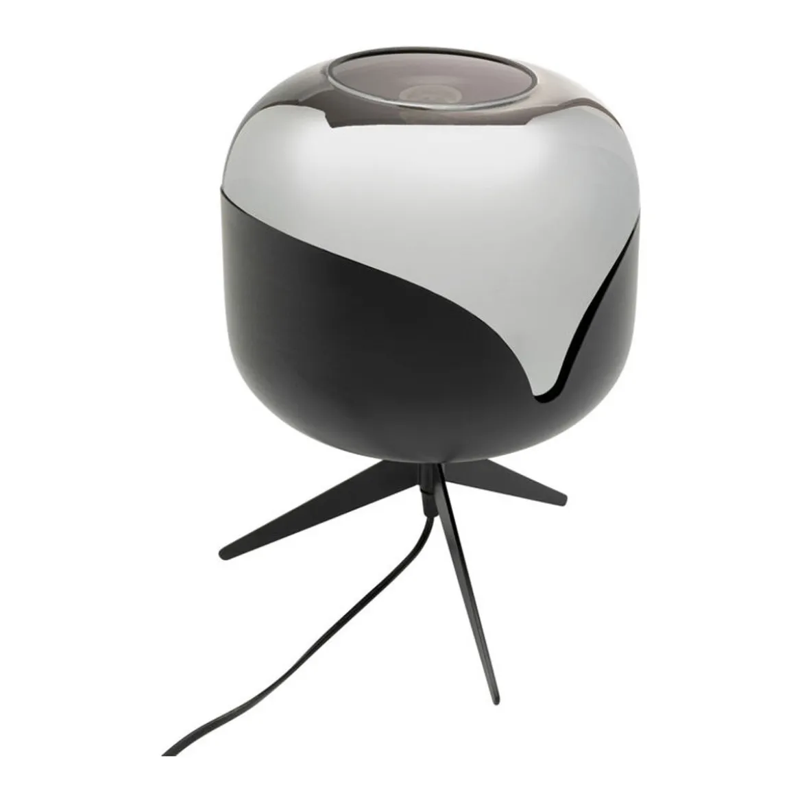 Retro design tafellamp mat zwart - Kare Design Goblet Smoke