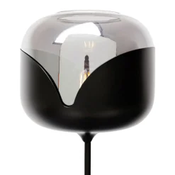 Retro design vloerlamp mat zwart - Kare Design Goblet Smoke