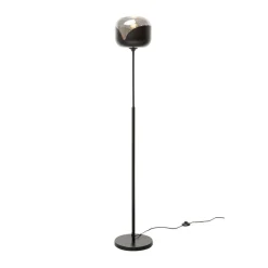 Retro design vloerlamp mat zwart - Kare Design Goblet Smoke