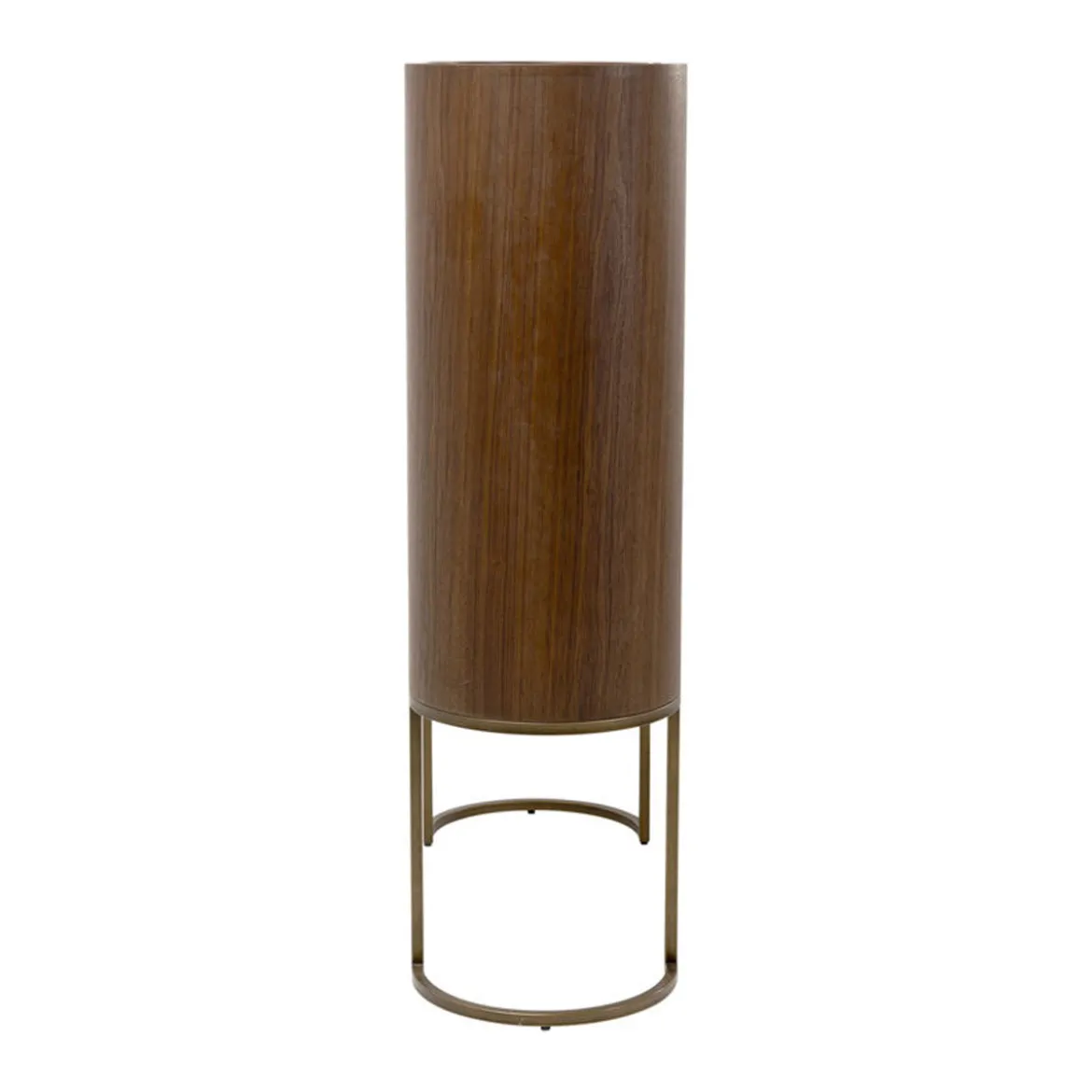 Retro drankkast walnoot en messing - Kare Design Giorgio