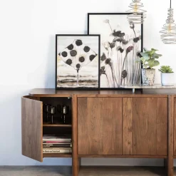 Retro dressoir met ronde hoeken - Eleonora Julian