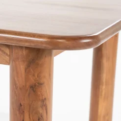 Retro eettafel van acaciahout - Eleonora Julian