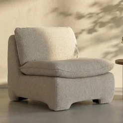Retro fauteuil boucle stof - Bodio Oliver