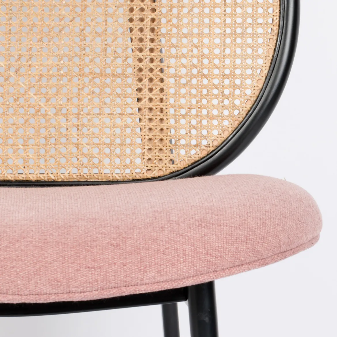 Retro fauteuil rotan webbing - Zuiver Spike Webbing